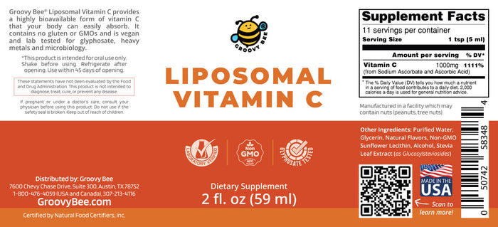 Liposomal Vitamin C 2 fl. oz (59 ml)