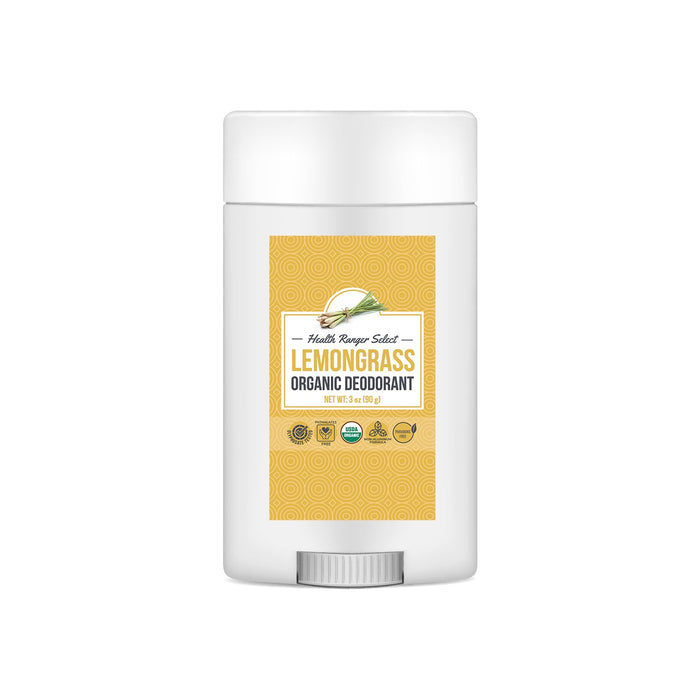 Organic Lemongrass Deodorant 3oz (90g)