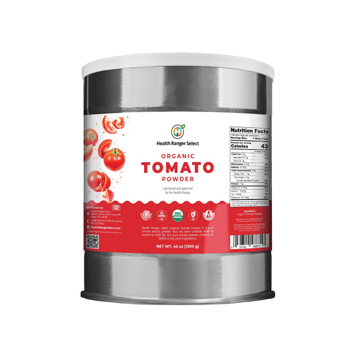 Organic Tomato Powder 45oz (1300g) #10 Can (2-Pack)