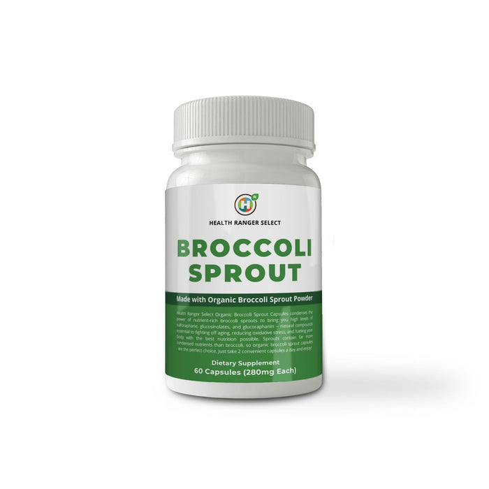Broccoli Sprouts - 60 capsules - with Organic Broccoli Sprout Powder (3-Pack)