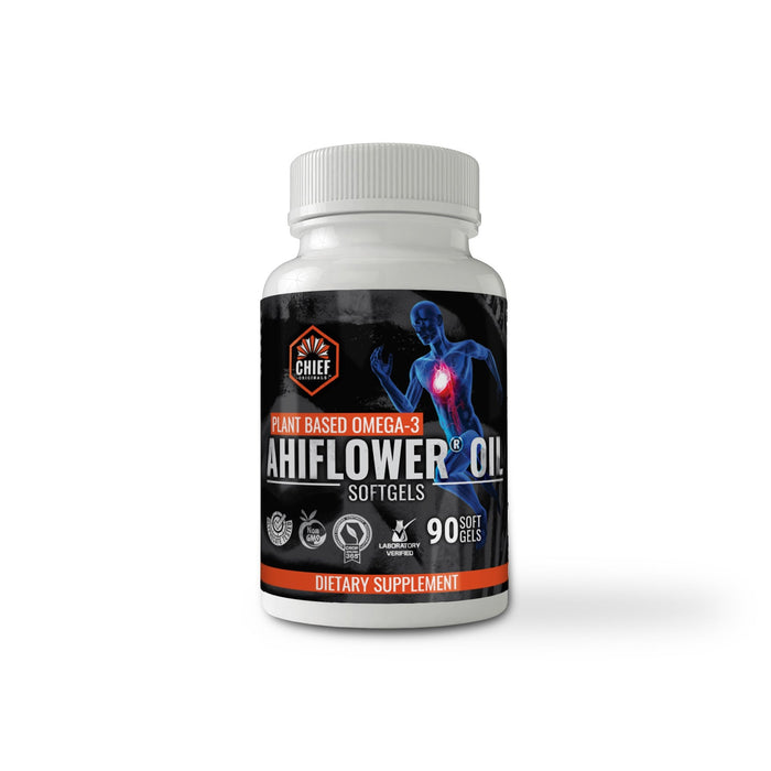 Ahiflower Oil 90 Softgels - Plant-Based Omega 3-6-9