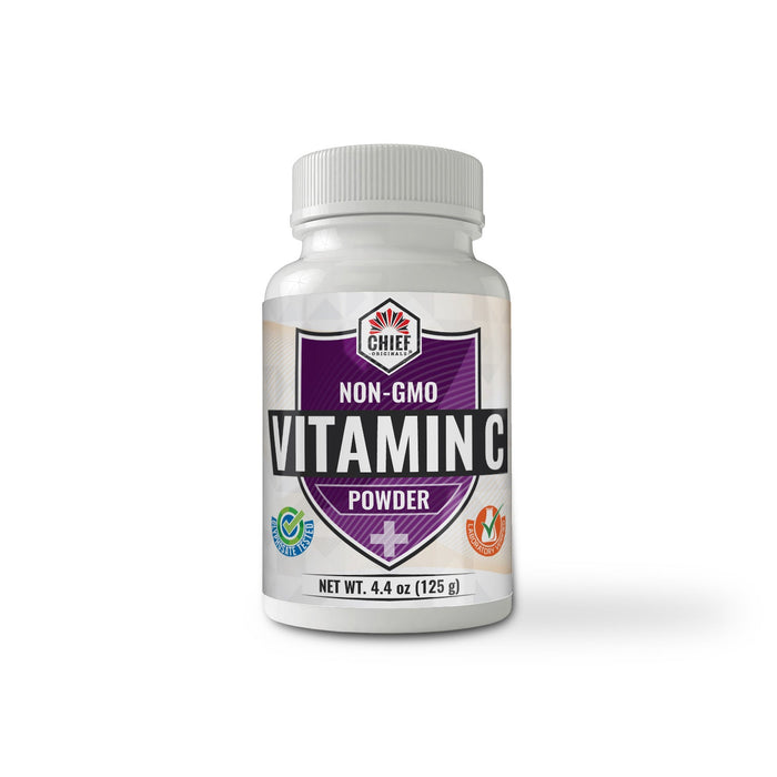 Non-GMO Vitamin C Powder 4.4oz (125g) (3-Pack)